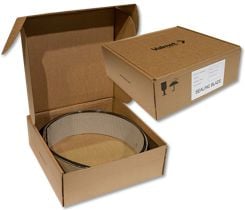 Packaging prevents sealing blade damage.