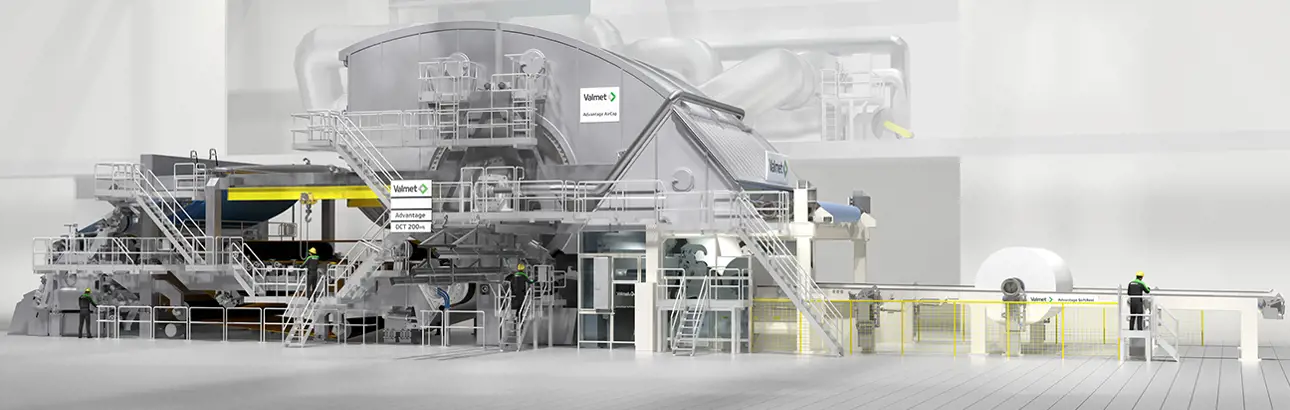 Valmet Advantage DCT technology tissue concept