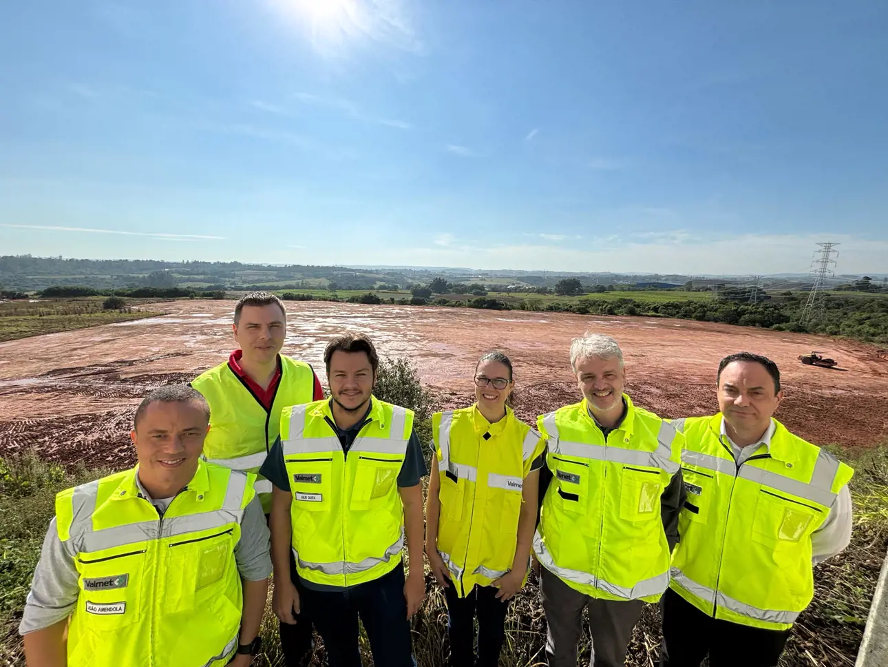 Equipe do projeto da nova unidade da Valmet em Sorocaba.
