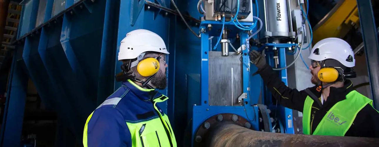Flowrox slurry knife gate valves