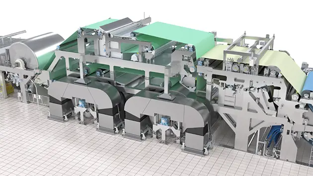 A close up of the Advantage ThruAir machine.