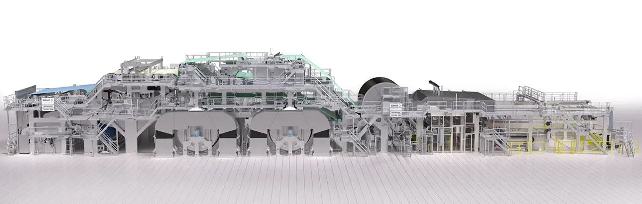 Valmet Advantage ThruAir technology tissue concept.