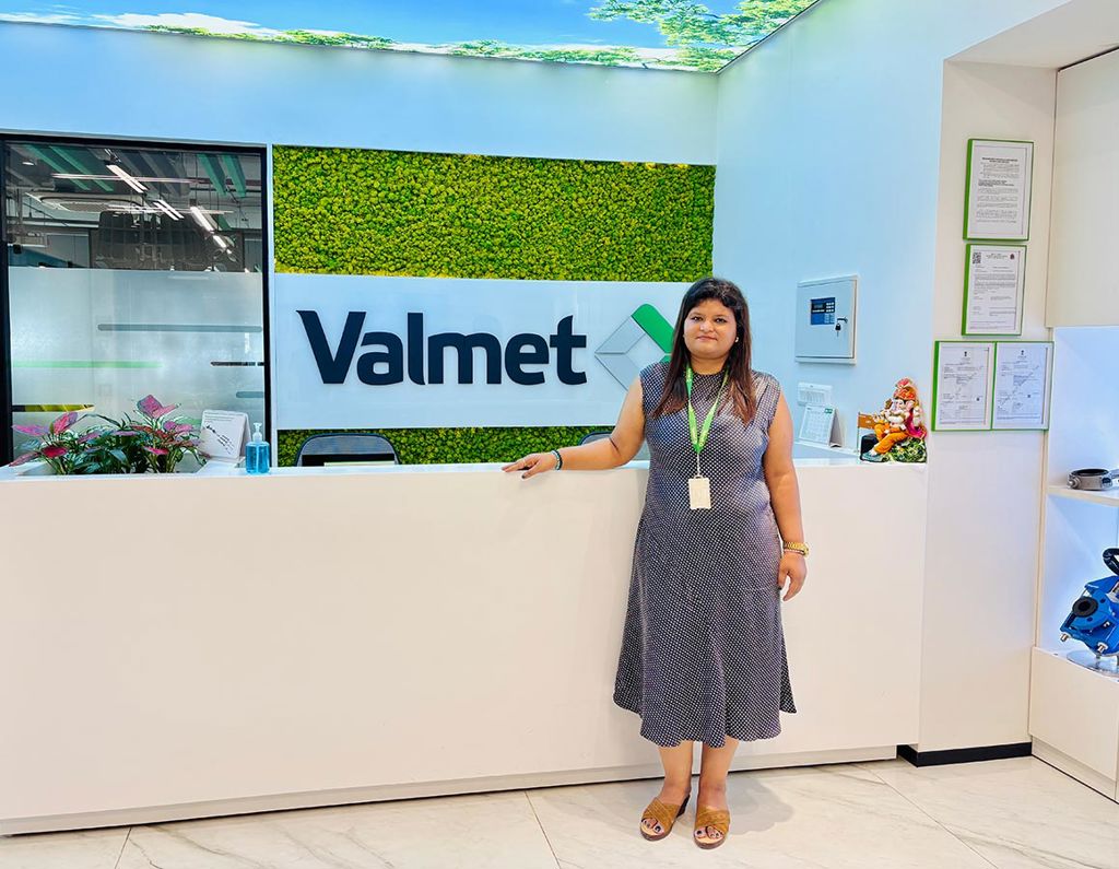 Sonal at Valmet office