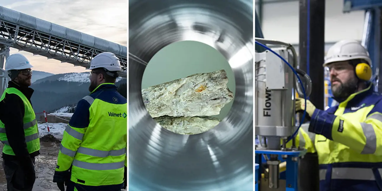 Valmet flow control battery metals