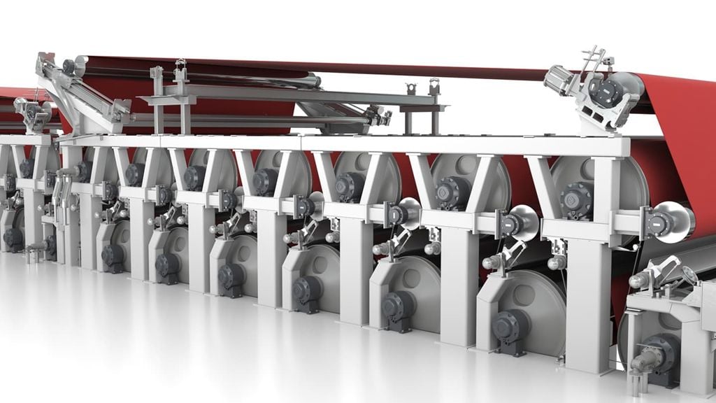 Paper machine dryer section
