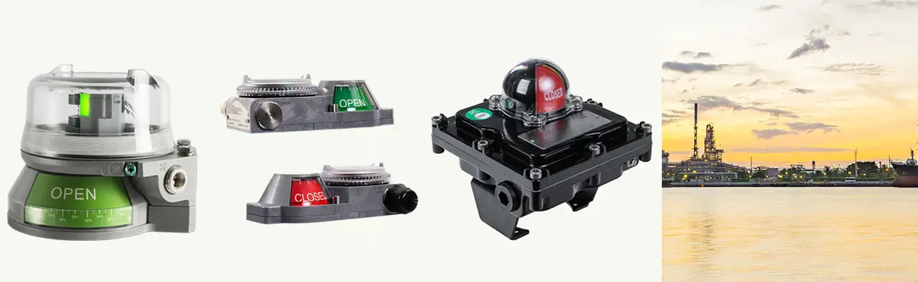 Stonel™ and Neles Easyflow™ limit switches for durable and reliable valve monitoring in all process industries