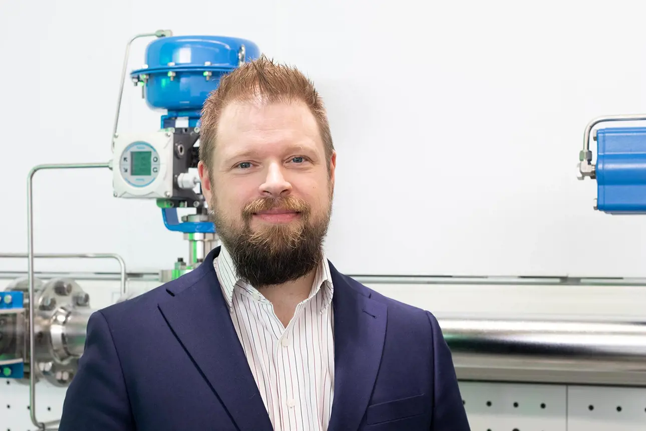 Ville Kähkönen, Diretor, Energia Renovável e Gases de Flow Control na Valmet