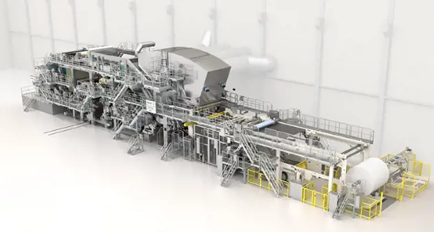 Valmet QRT technology tissue machine