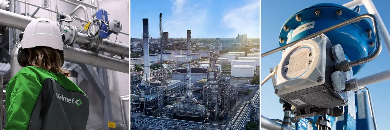 Control valve hero image Valmet