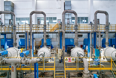 Valmet’s CD-82 high-consistency and RF-5 low-consistency refiners.