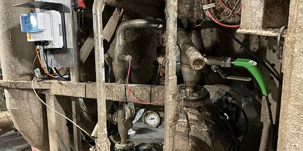 Valmet Optical Consistency Measurement installed in white water circulation of wet end