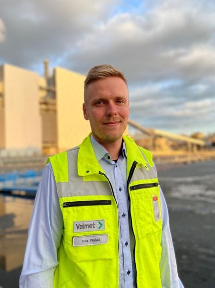 Ville Piikkilä talking about stock prep & wet end automation solutions