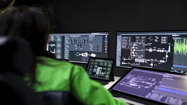 An operator optimizes process using a distributed control system (DCS)