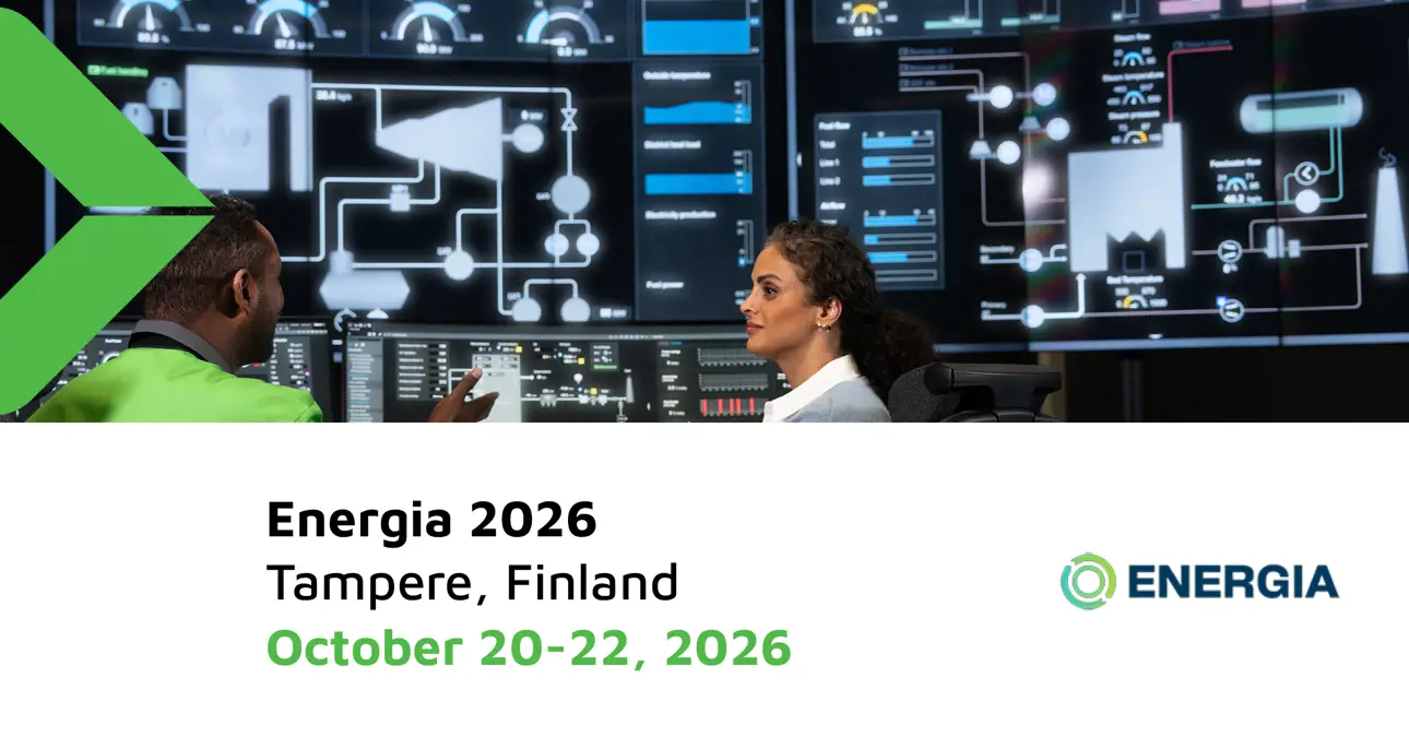 Meet Valmet at Energia 2026 on October 20–22.