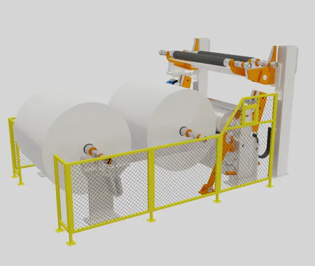 An illustration of the IntelliReel. The IntelliReel ensures reliable Reel performance for a wide range of grades.