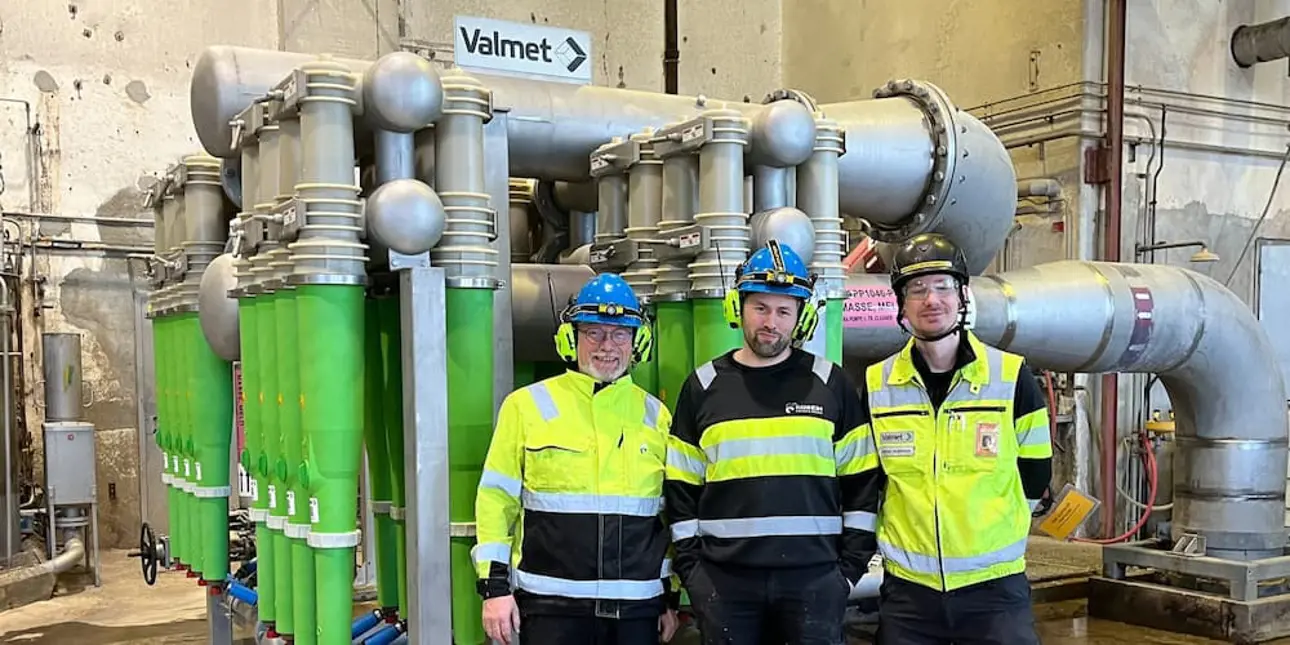 Ranheim Paper & Board improves its PM6 approach flow system cleaning efficiency with Valmet´s cleaner plant 
