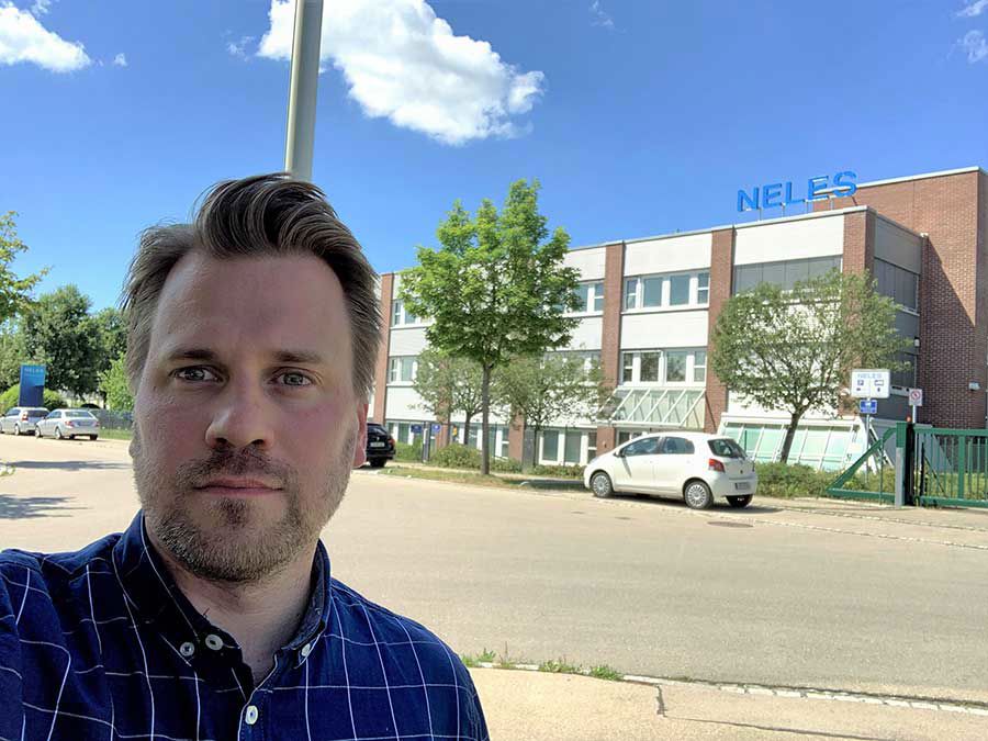 Ilkka Penttilä at Horgau plant