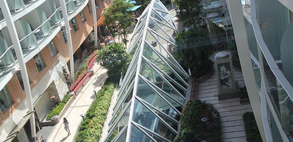 Harmony of the Seas, garden