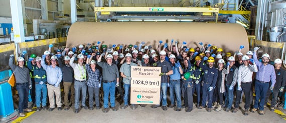 Kruger&rsquo;s Trois-Rivi&egrave;res PM10 reached an important milestone