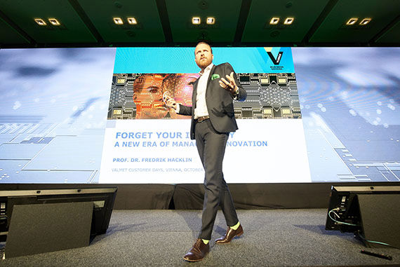 Digital business model innovation needs to be linked to key strateguc questions, not tools," says Fredrik Hacklin.