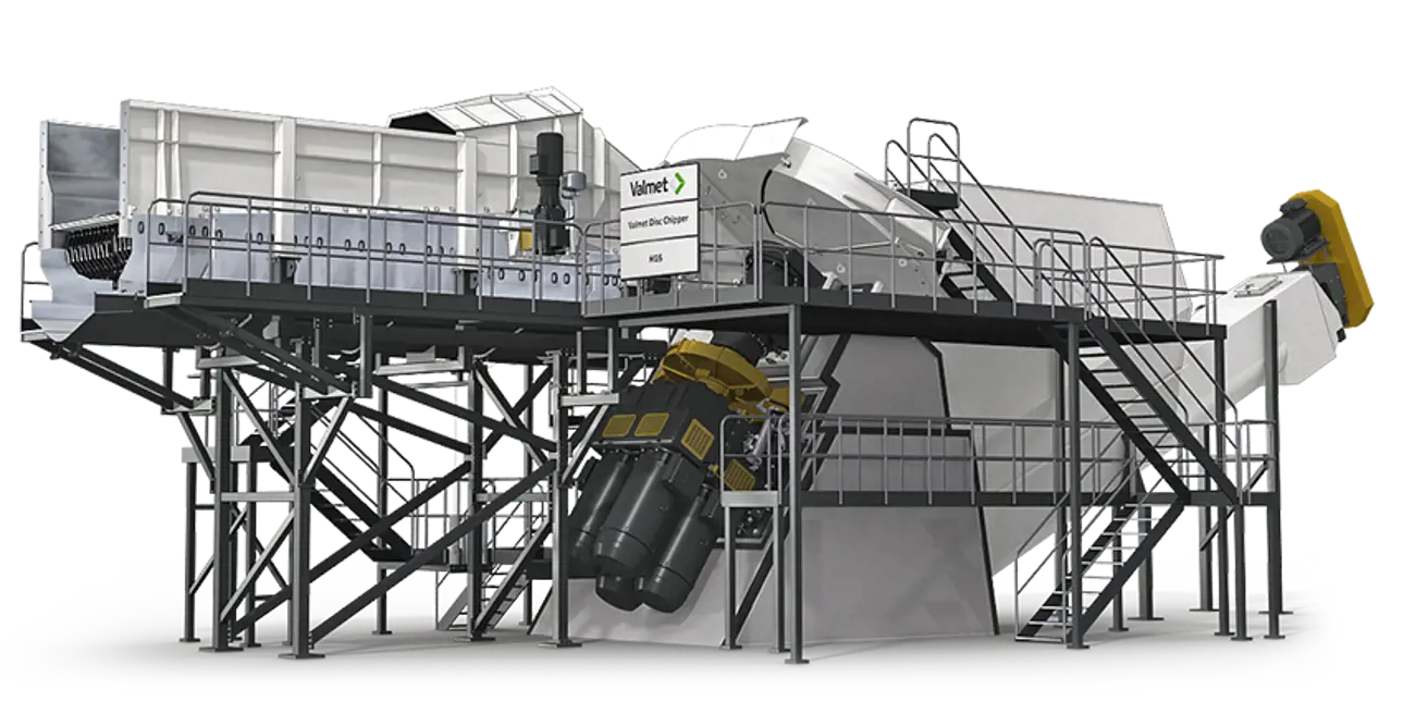 Valmet Disc Chipper for superior chip quality