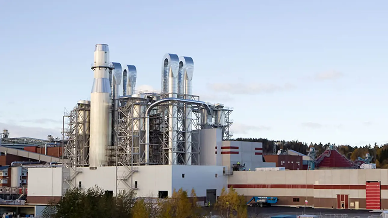 Ortviken CTMP project with flash drying system