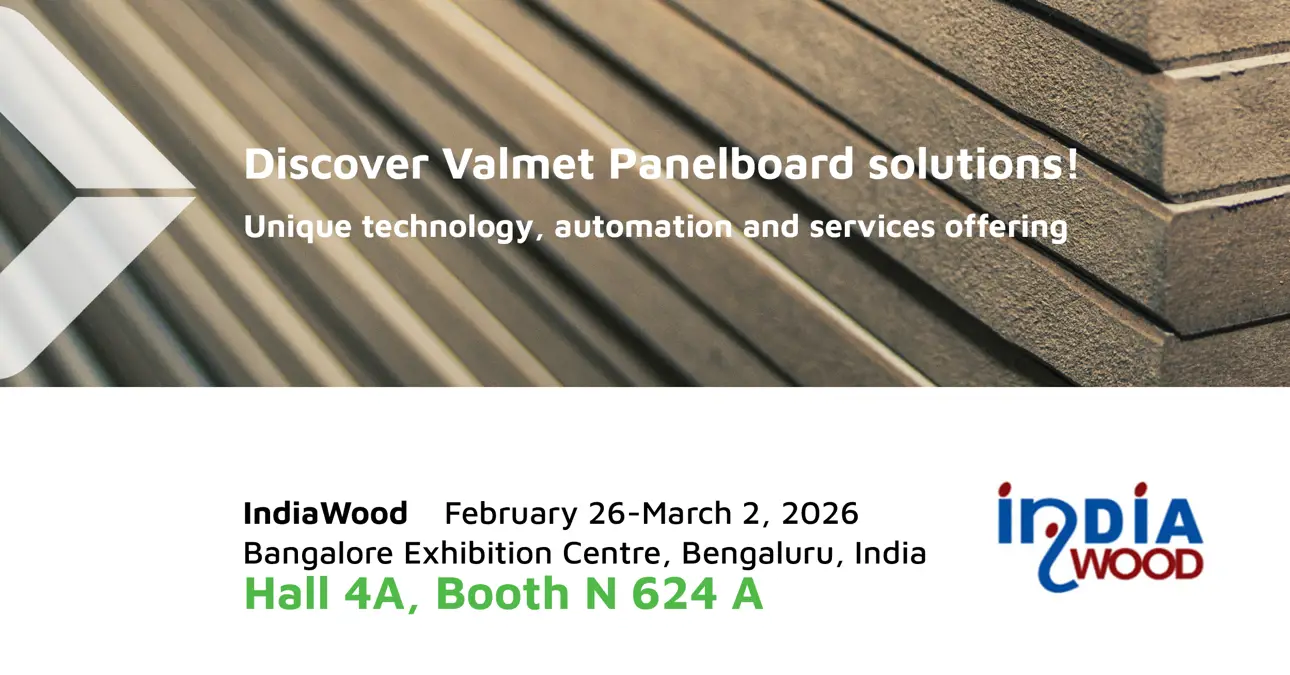 Valmet at IndiaWood 2026