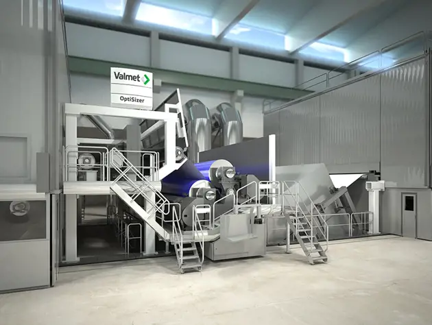Board and Paper machine sizing maintenance work