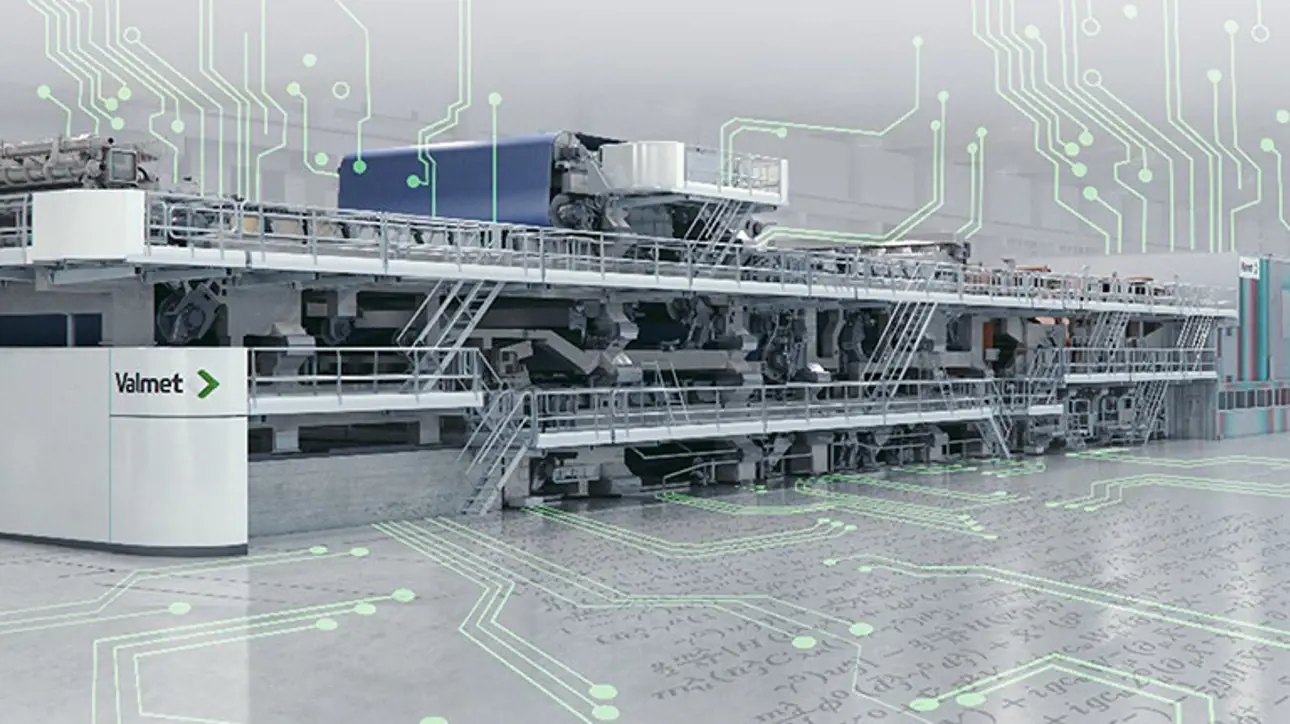 A board and paper machine for machine diagnostics