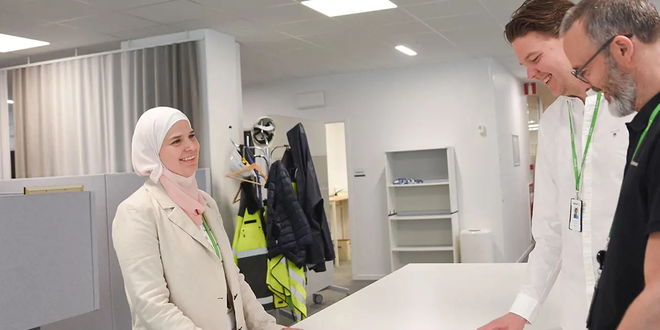 Valmet team working with energy saving solutions for tissue making